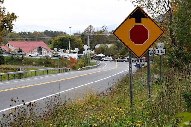 The intersection where the Schoharie limo crash occurred.
